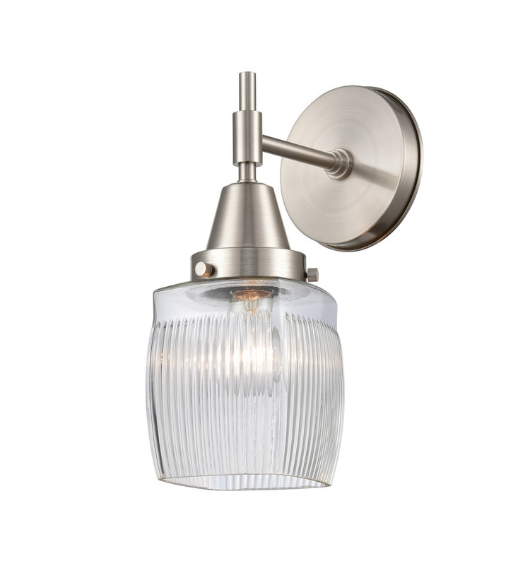 Innovations - 447-1W-SN-G302 - One Light Wall Sconce - Caden - Satin Nickel