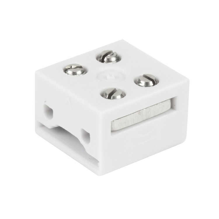 American Lighting - TL-BLKS - Connector Block For Ip54 Tape - Tape Light Accessories - White