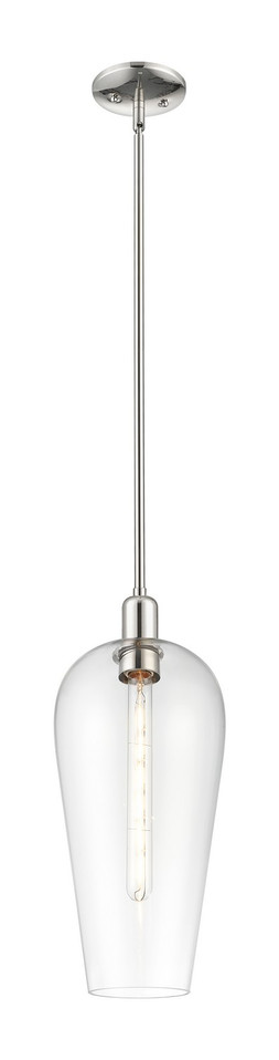 Innovations - 716-1S-PN-G456-8CL - One Light Mini Pendant - Arcadia - Polished Nickel