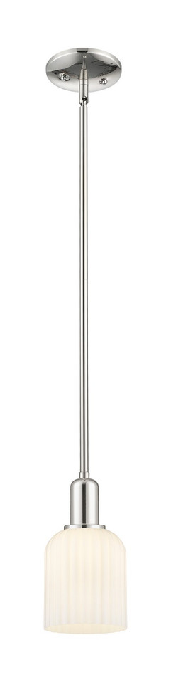 Innovations - 716-1S-PN-G559-5GWH - One Light Mini Pendant - Arcadia - Polished Nickel