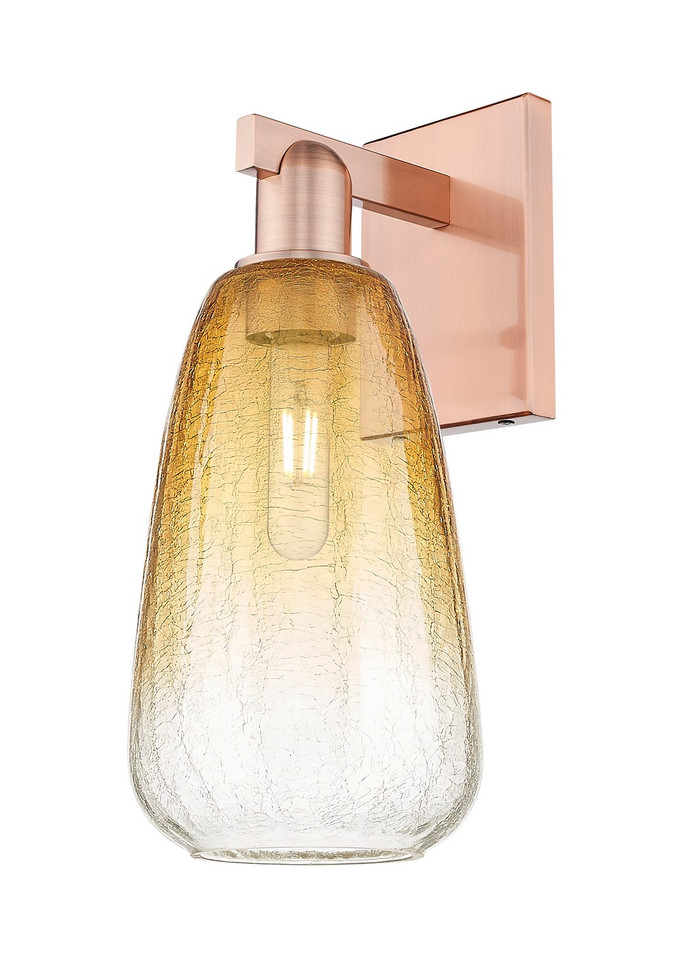 Innovations - 716-1W-AC-G480-6AM - One Light Wall Sconce - Arcadia - Antique Copper