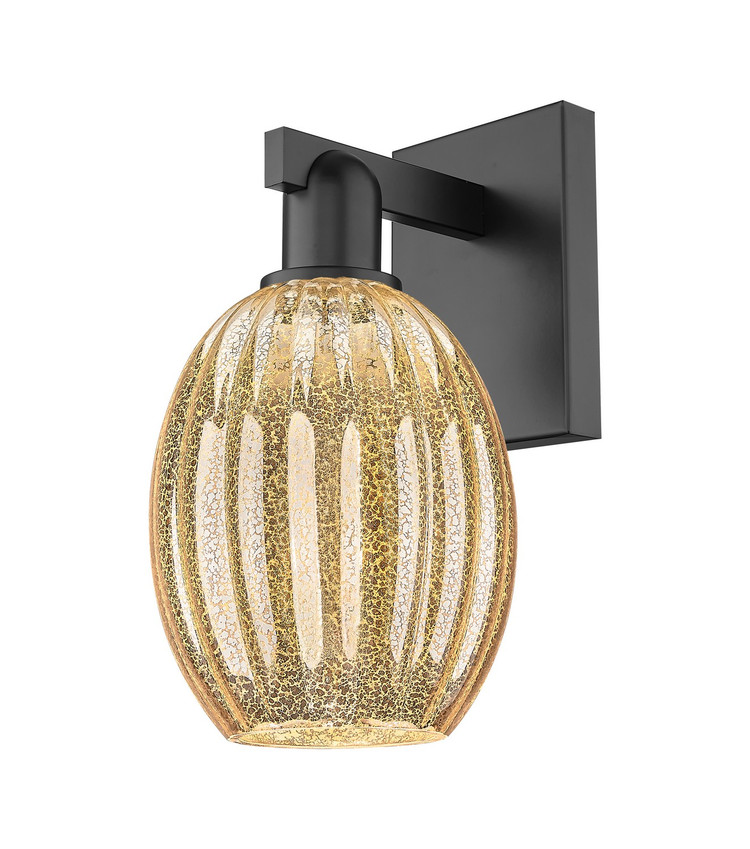 Innovations - 716-1W-BK-G459-6ME - One Light Wall Sconce - Arcadia - Matte Black