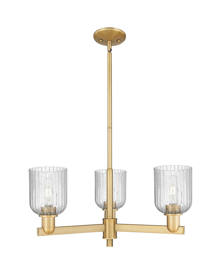 Innovations - 716-3CR-BB-G559-5SDY - Three Light Flush Mount - Arcadia - Brushed Brass