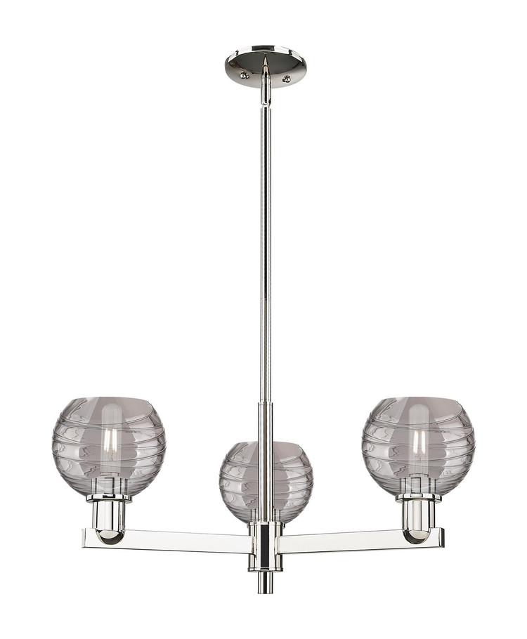 Innovations - 716-3CR-PN-G1213-6SM - Three Light Flush Mount - Arcadia - Polished Nickel