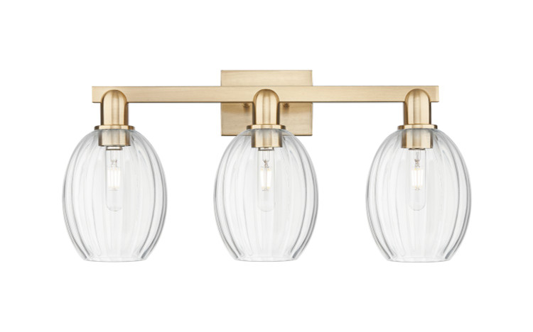 Innovations - 716-3W-CB-G459-6CL - Three Light Bath Vanity - Arcadia - Champagne Bronze