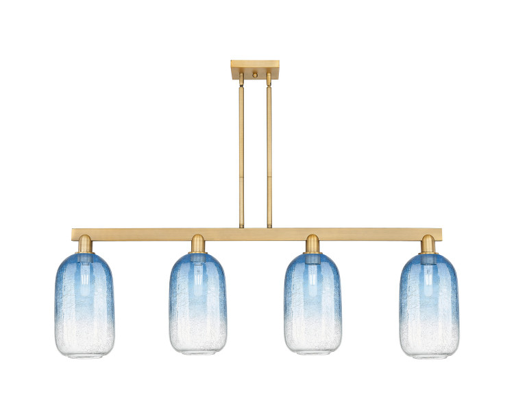 Innovations - 716-4I-BB-G482-7SB - Four Light Island Pendant - Arcadia - Brushed Brass