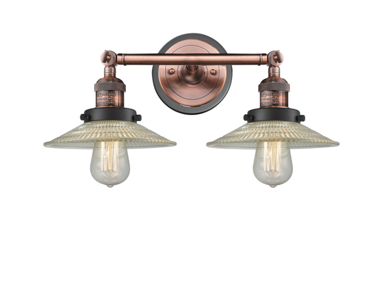 Innovations - 208BP-ACBK-G2 - Two Light Bath Vanity - Franklin Restoration - Antique Copper