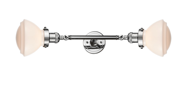 Innovations - 208L-PC-G321 - Two Light Bath Vanity - Franklin Restoration - Polished Chrome