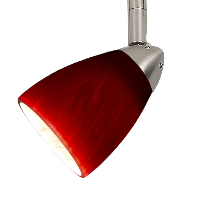 Cal Lighting - HT-954-BS/BRED - One Light Track Fixture - Serpentine Track - Brushed Steel
