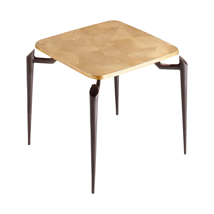 Cyan - 11445 - Side Table - Tarsal - Black And Gold