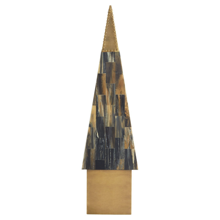 Cyan - 11533 - Sculpture - Cairo Spire - Antique Brass