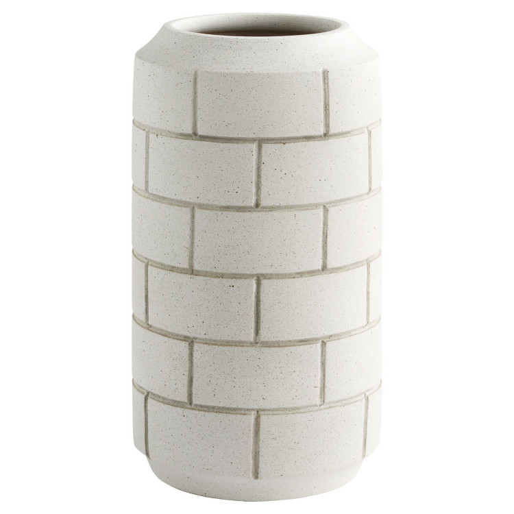 Cyan - 11553 - Vase - Matte Grey Speckle