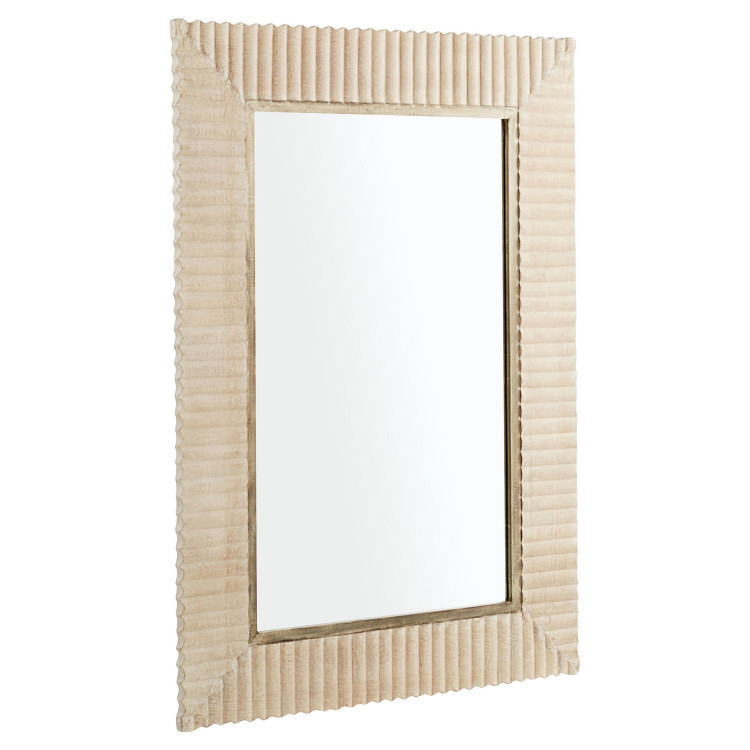 Cyan - 11613 - Mirror - Cerused White