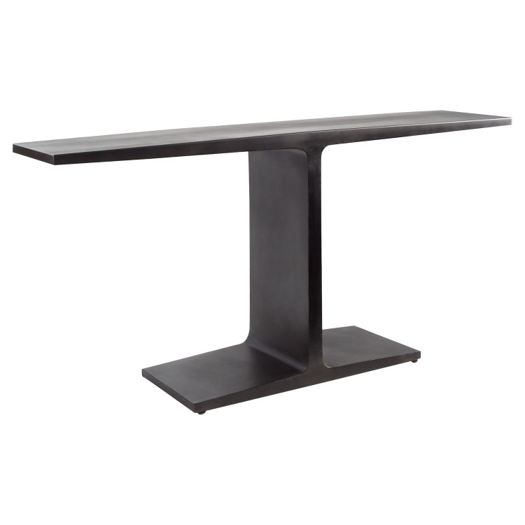 Cyan - 11615 - Console Table - Black