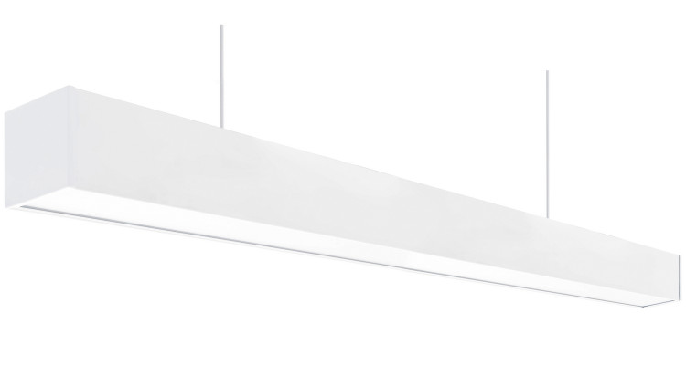 Westgate - SCL-4FT-40W-40K-D - Architectural Suspended Commercial Light - White