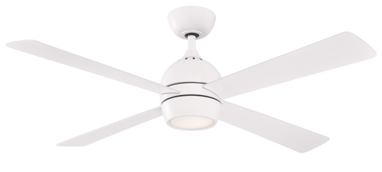 Fanimation - FP7652MW - 52Ceiling Fan - Kwad 52 - Matte White