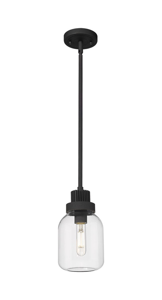 Innovations - 472-1S-TBK-G472-6CL - LED Pendant - Downtown Urban - Textured Black