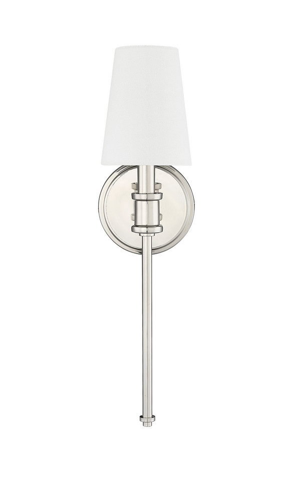 Millennium - 16101-PN - One Light Wall Sconce - Adorra - Polished Nickel