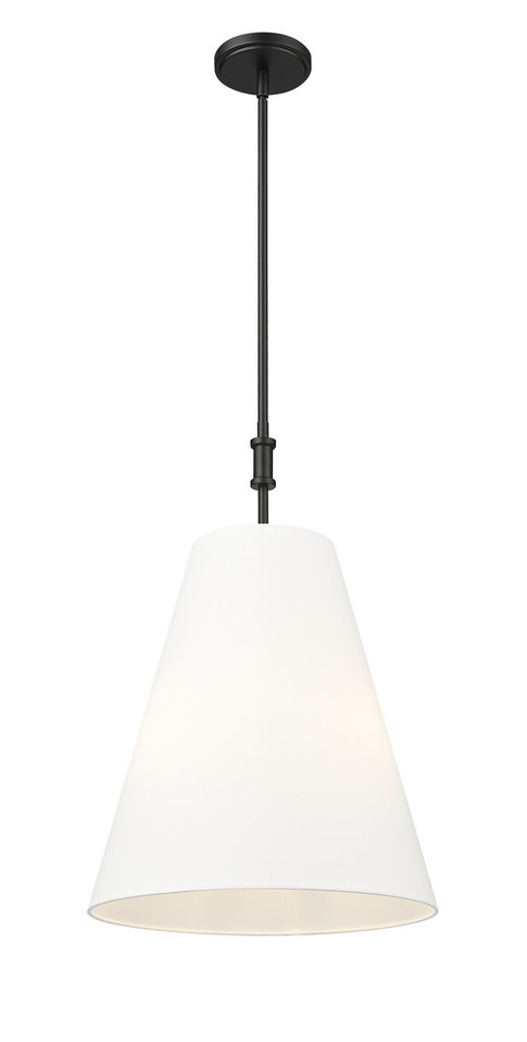 Millennium - 16303-MB - Three Light Pendant - Adorra - Matte Black