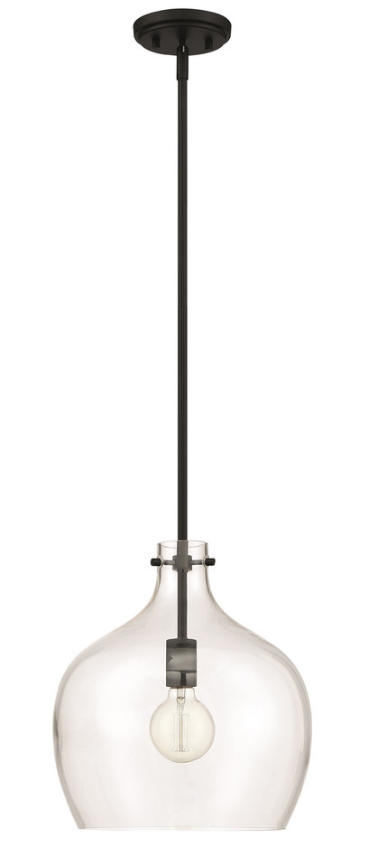 Millennium - 2071-MB - One Light Pendant - Matte Black