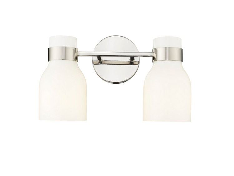 Millennium - 23002-PN - Two Light Vanity - Corella - Polished Nickel