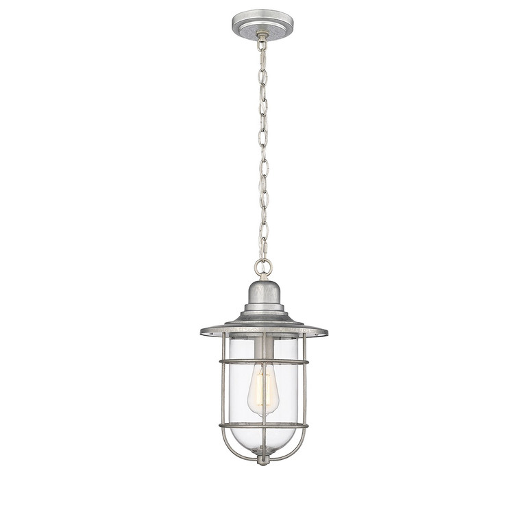 Millennium - 2932-GA - One Light Outdoor Hanging Lantern - Galvanized