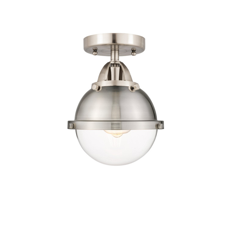 Innovations - 288-1C-SN-HFS-62-SN - One Light Semi-Flush Mount - Nouveau 2 - Brushed Satin Nickel Innovations - 288-1C-SN-HFS-62-SN - One Light Semi-Flush Mount - Nouveau 2 - Brushed Satin Nickel