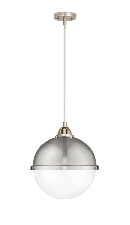 Innovations - 288-1S-SN-HFS-122-SN - One Light Pendant - Nouveau 2 - Brushed Satin Nickel