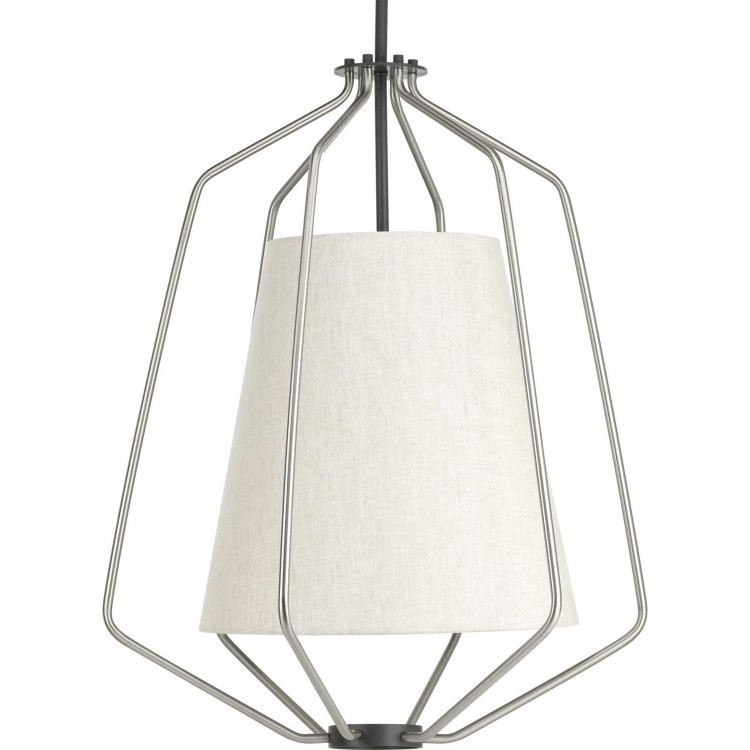 Progress Lighting - P500116-009 - One Light Pendant - Hangar - Brushed Nickel