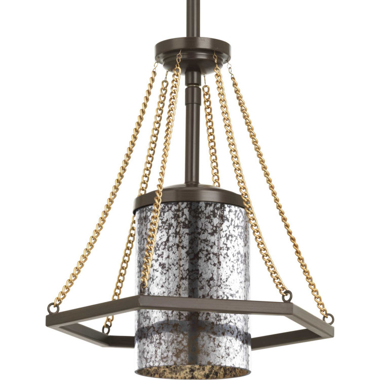 Progress Lighting - P5074-20 - One Light Mini Pendant - Indi - Antique Bronze