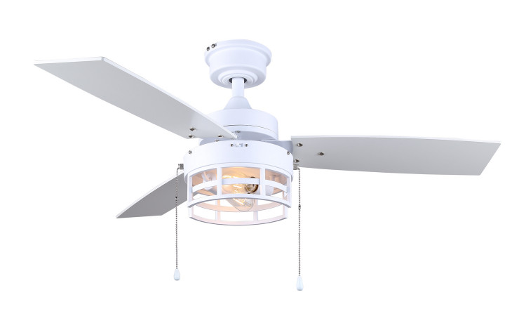 Canarm - CF42ATT3WH - 42Ceiling Fan - Attley - White
