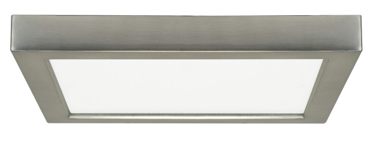 Satco - S29341 - LED Flush Mount - Brushed Nickel