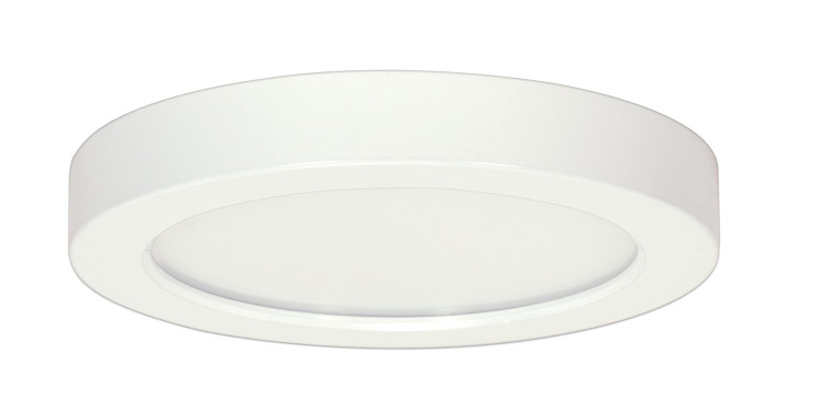 Satco - S29358 - LED Flush Mount - White