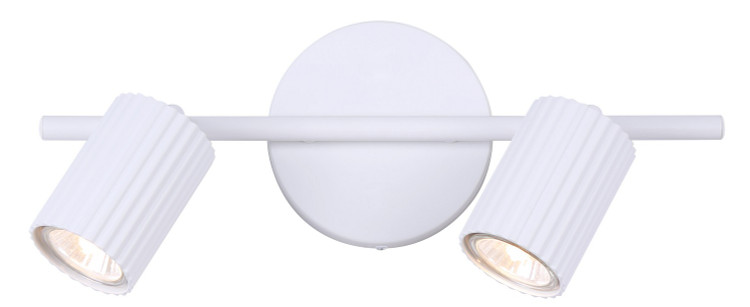 Canarm - IT1119A02WH10 - Two Light Track Lighting - Rexton - White