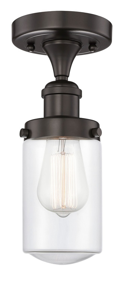 Innovations - 616-1F-OB-G312 - One Light Semi-Flush Mount - Edison - Oil Rubbed Bronze
