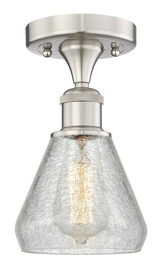 Innovations - 616-1F-SN-G275 - One Light Flush Mount - Edison - Brushed Satin Nickel
