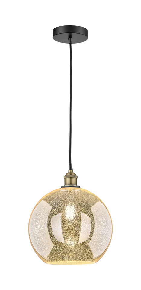 Innovations - 616-1P-BAB-G128-12 - One Light Mini Pendant - Edison - Black Antique Brass