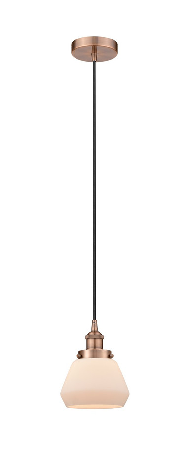 manufacturer_finish:Antique Copper|manufacturer_glass:Matte White|light_output:220.00lm|color_temperature:2200K|cri:99