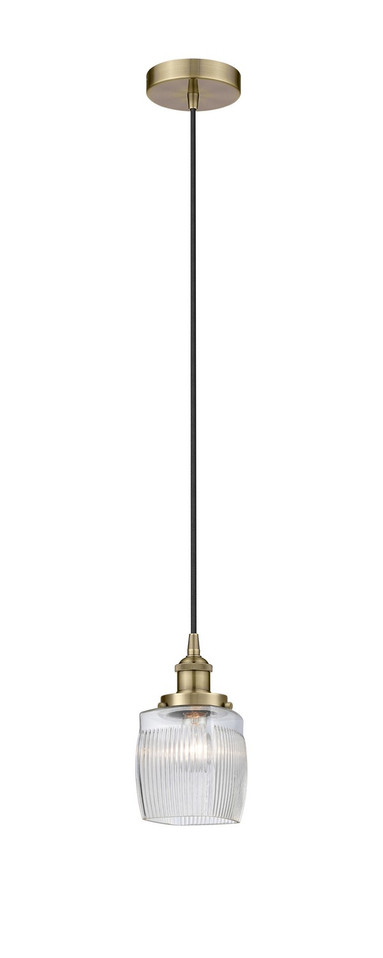 Innovations - 616-1PH-AB-G302 - One Light Mini Pendant - Edison - Antique Brass