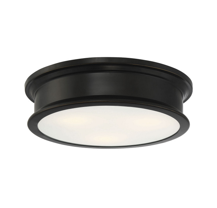 Savoy House - 6-133-16-44 - Three Light Flush Mount - Watkins - Classice Bronze
