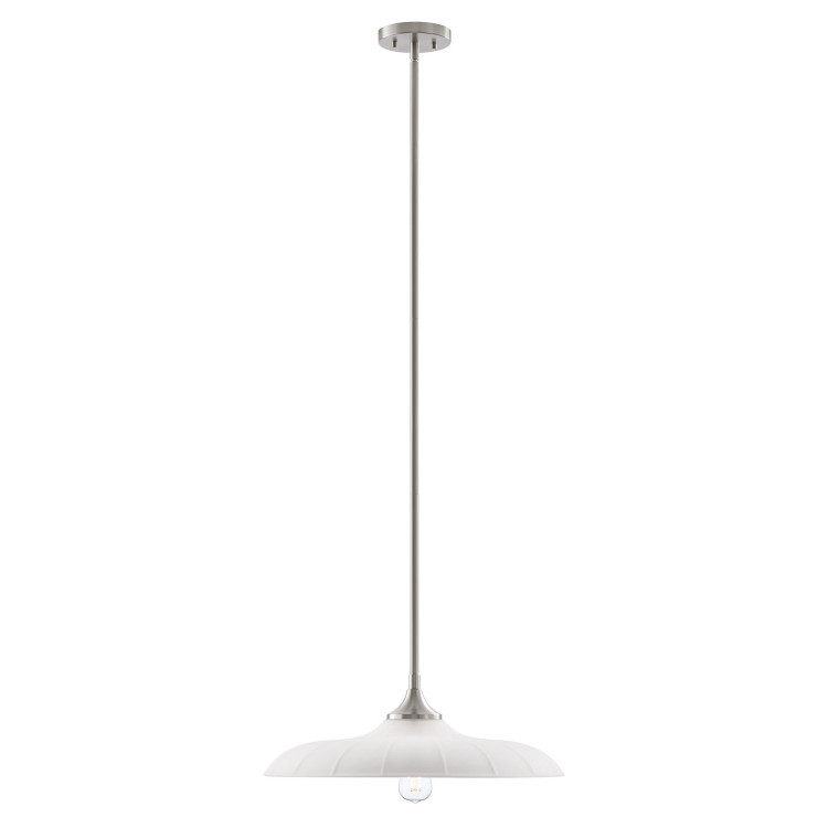 Savoy House - 7-4286-1-SN - One Light Pendant - Hadley - Satin Nickel