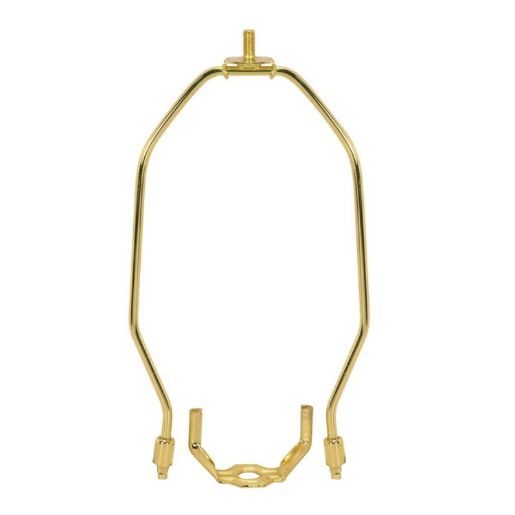Satco - 90-557 - Heavy Duty Harp - Polished Brass