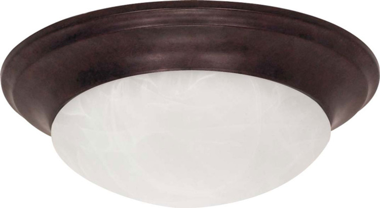 Nuvo Lighting - 60-280 - One Light Flush Mount - Twist and Lock Old Bronze - Old Bronze