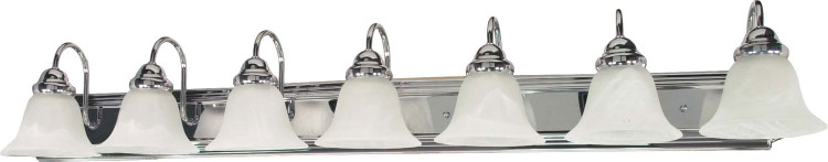 Nuvo Lighting - 60-290 - Seven Light Vanity - Ballerina - Polished Chrome