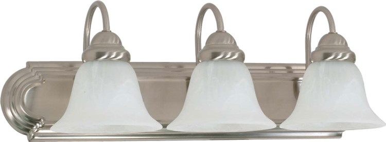 Nuvo Lighting - 60-321 - Three Light Vanity - Ballerina - Brushed Nickel