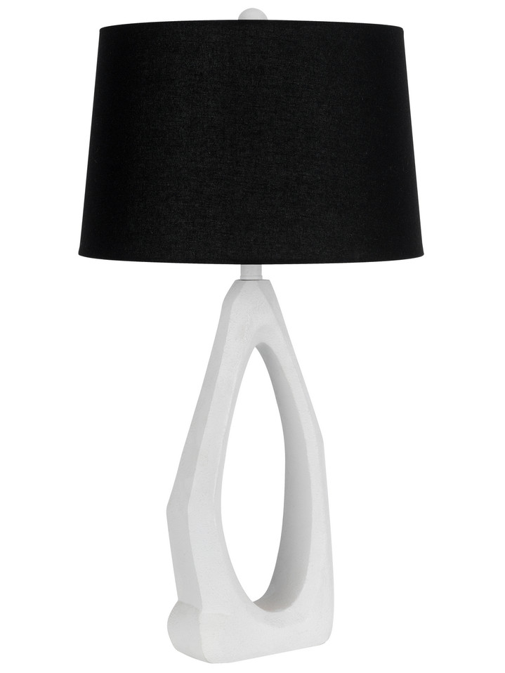 Cal Lighting - BO-3184TB - One Light Table Lamp - Antelope - Hydrocal White