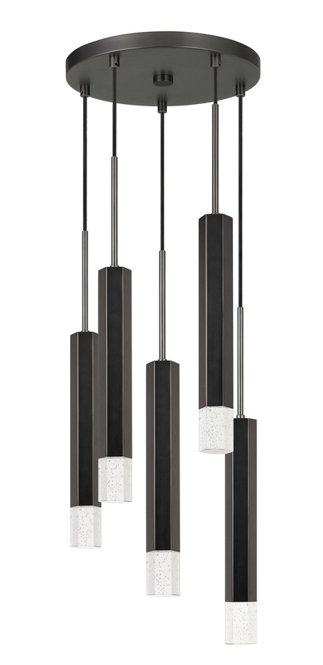 Cal Lighting - FX-3723-5P-GM - LED Pendant - Led Pendant - Gun Metal