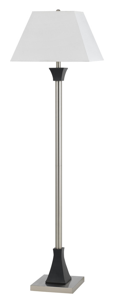 Cal Lighting - LA-8021FL-1-BS - One Light Floor Lamp - HOTEL - Brushed Steel/Espresso