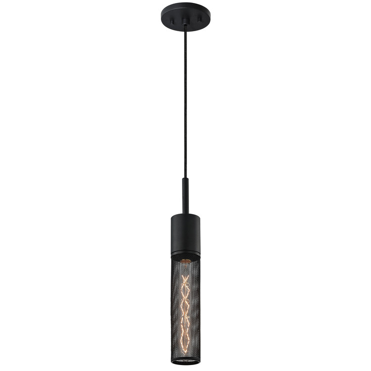 Sonneman - 4941.97 - One Light Pendant - Urban Edge - Textured Black
