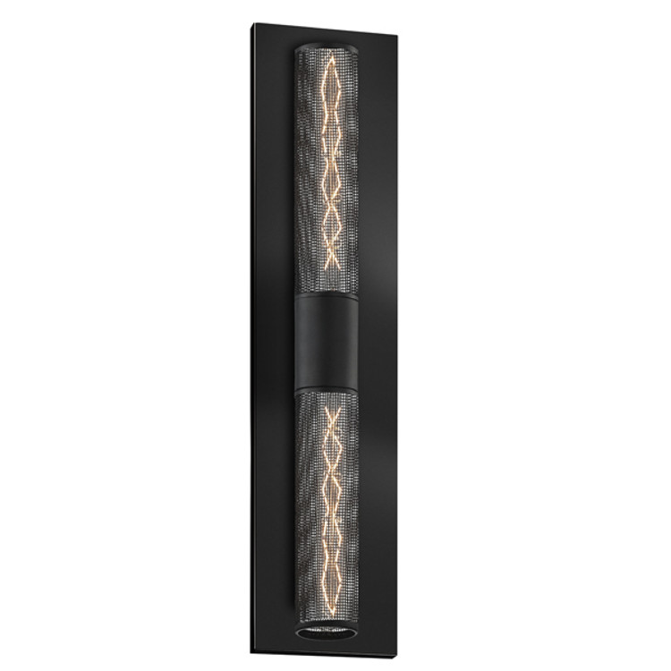 Sonneman - 4945.97 - Two Light Wall Sconce - Urban Edge - Textured Black